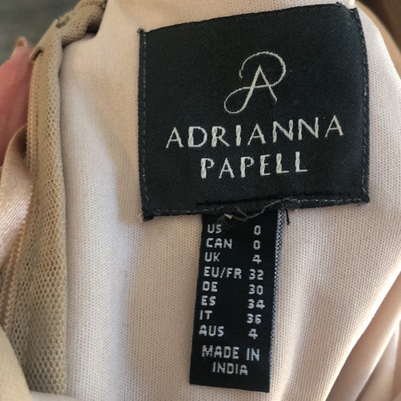 Adrianna Papell - Embellished Blouson Gown - Picture 12 of 12